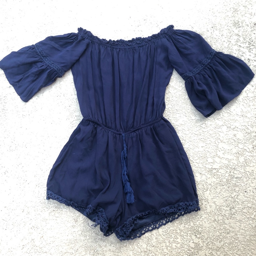 Off the shoulder romper
